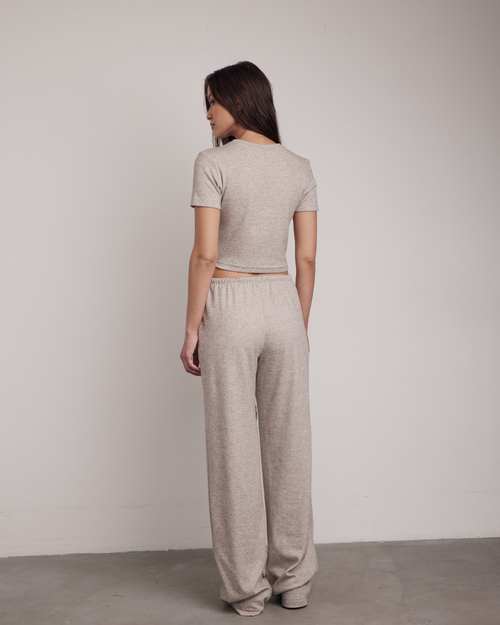 Брюки Soft Pants in Beige Melange