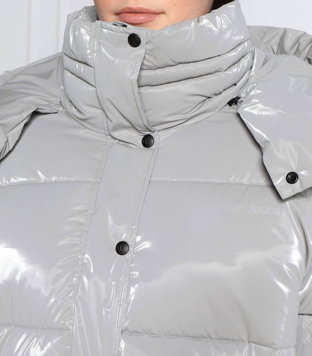 куртка high filled wide CALVIN KLEIN JEANS - серый(J20J219838)