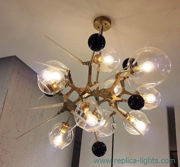 Lindsey Adelman Burst 05.02 Chandelier Replica ( gold ) 