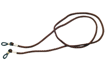 Шнурок для очков плетёный (темно-коричневый), 60 см 1шт