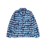 A Bathing Ape One Point A Bathing Ape Graffiti Check Zip Куртка
