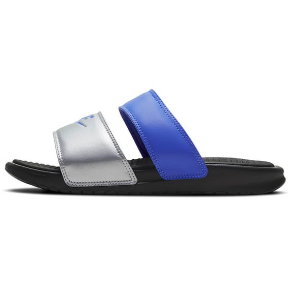 Nike Benassi Duo Ultra 'Silver Blue Black'
