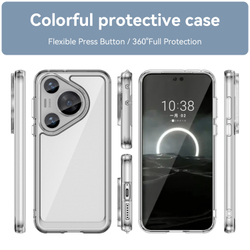 Усиленный защитный чехол c мягким откликом кнопок для Huawei Pura 70 Pro и Pura 70 Pro+