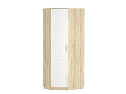 НМ 014.11 ЛВ Шкаф угловой Оливия Дуб Сонома/белое дерево