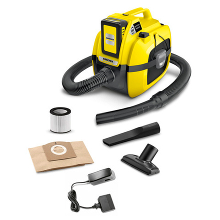 Аккумуляторный пылесос Karcher WD 1 Compact Battery Set