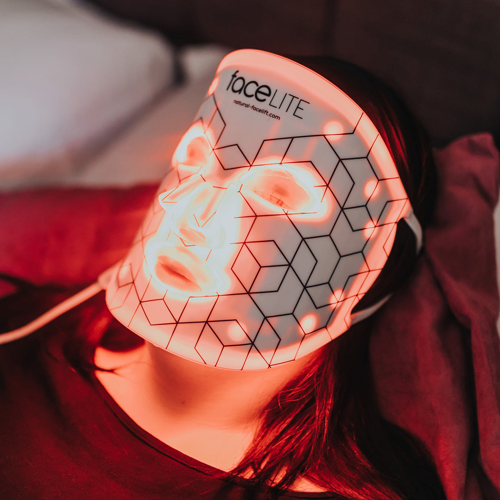 faceLITE Маска для светодиодной терапии LED Face Mask