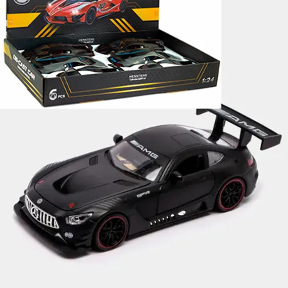 Металлическая машина Mercedes AMG V8 1:24 53522-18A