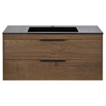 База под раковину Chiara 2D 1000 подвесная, 2 выкатных ящика soft-close, T.Oak, , шт
