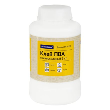 Клей ПВА 1000г. Спейс