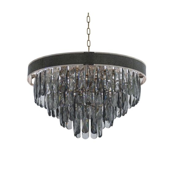 Подвесная люстра Lumina Deco Chici LDP 6002-500 R.GD+GY