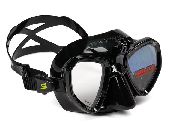 Маска Salvimar Trinity Антифог с креплением для камеры черный