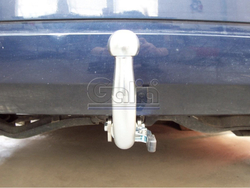 Оцинкованный фаркоп на Mercedes A-Class w169 2004-2012, Mercedes B-Class w245 2005-2011 (без электрики), Galia M113C