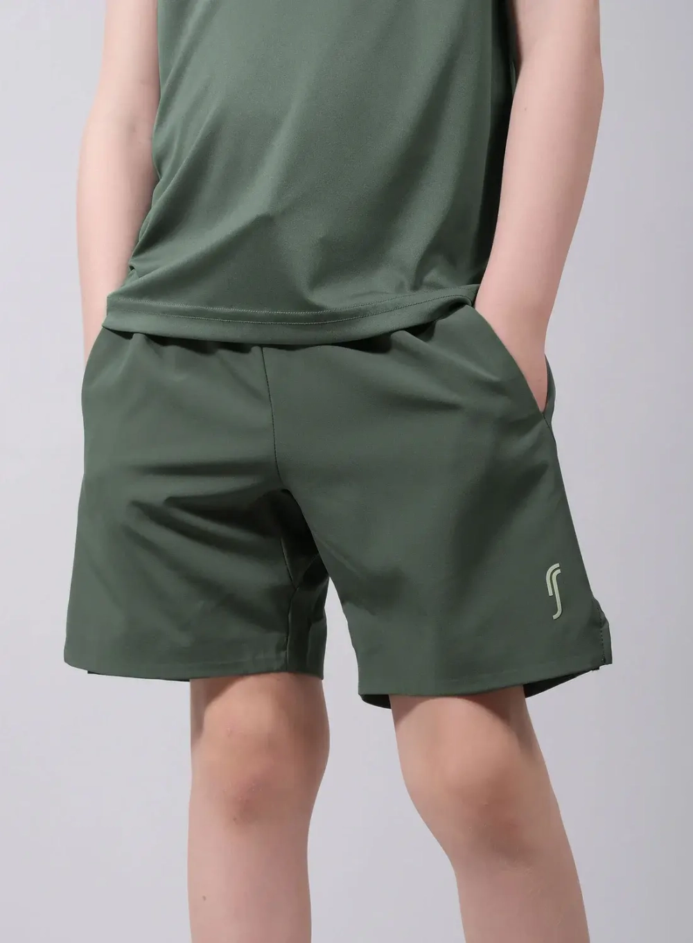 Детские шорты RS Performance Court Green (221J300011/608)