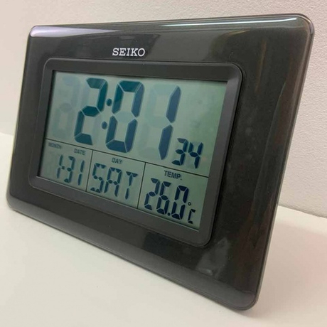 Настенно-настольные электронные часы Seiko QHL058K