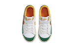 Middle-aged children Nike Blazer Low 77 casual low-top sneakers white and green