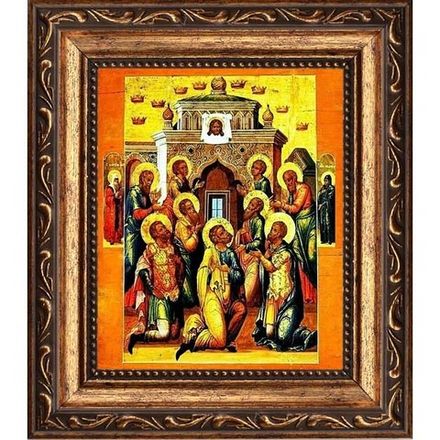 Икона девяти Святых Кизических мучеников.