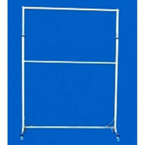 Стойка для одежды 1,5 м двухъярусные