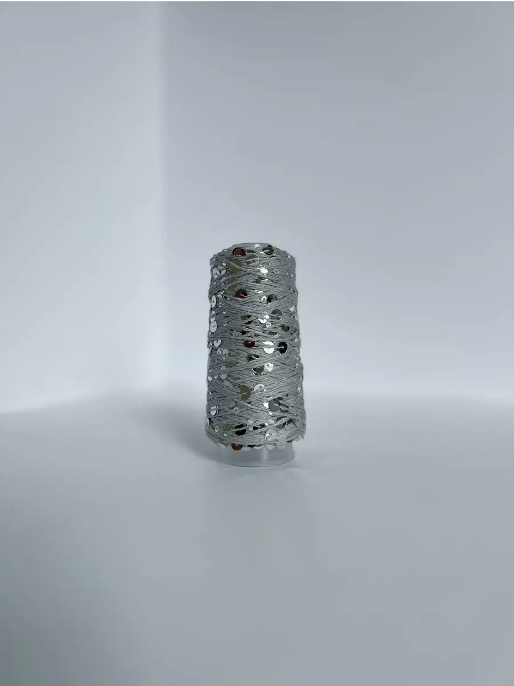 Пряжа хлопок с королевскими пайетками