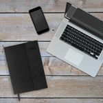 Ежедневник датированный 2025 А5 148х218 мм GALANT "Magnetic", под кожу, клапан, черный, 115708