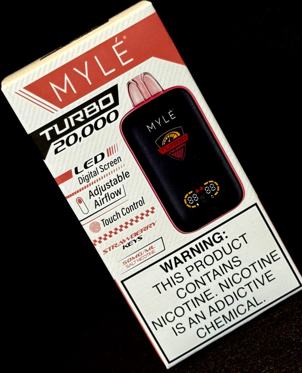 Парогенератор одноразовый Myle Turbo 20000 затяжек