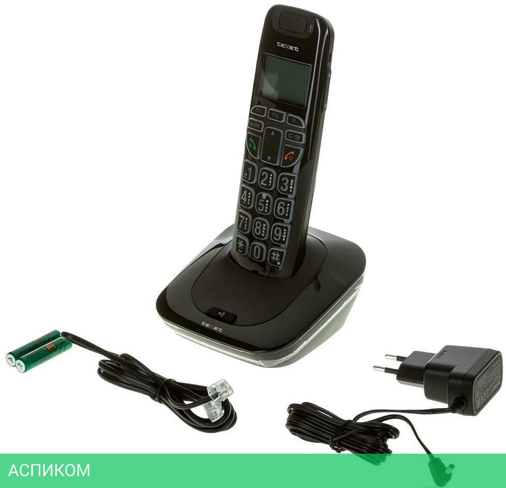 Радиотелефон DECT Texet TX-D7505A