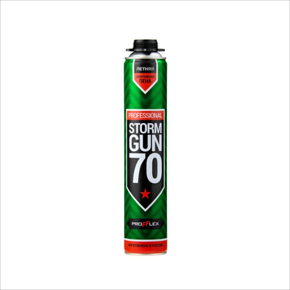 PROFFLEX Storm Gun Пена монтажная профессиональная ЗИМА 70л 1040г 850мл