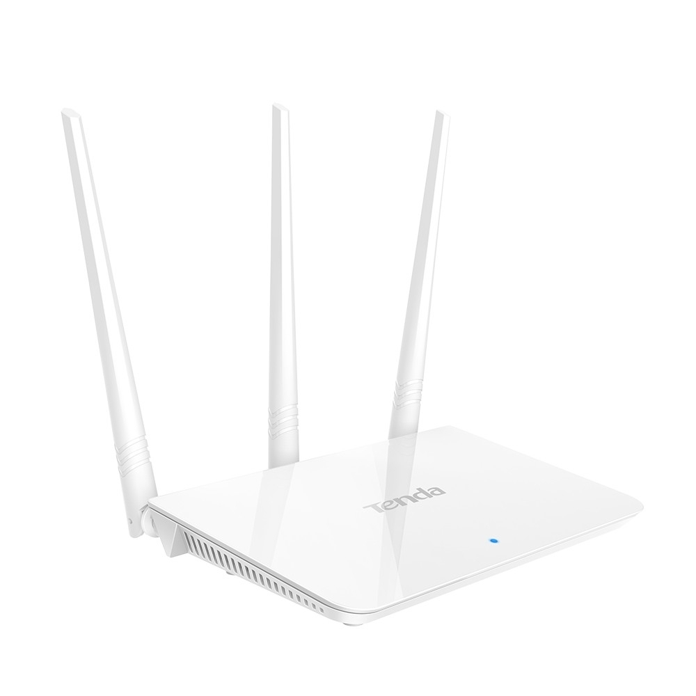 Маршрутизатор TENDA F3 Wi-Fi маршрутизатор стандарта N300 3 внешние антенны 5dBi, 1-port 10/100Mbps WAN, 3-ports 10/100Mbps LAN