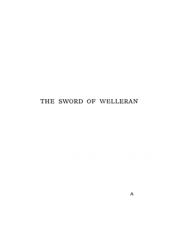 The Sword of Welleran. And other stories | Lord Dunsany
