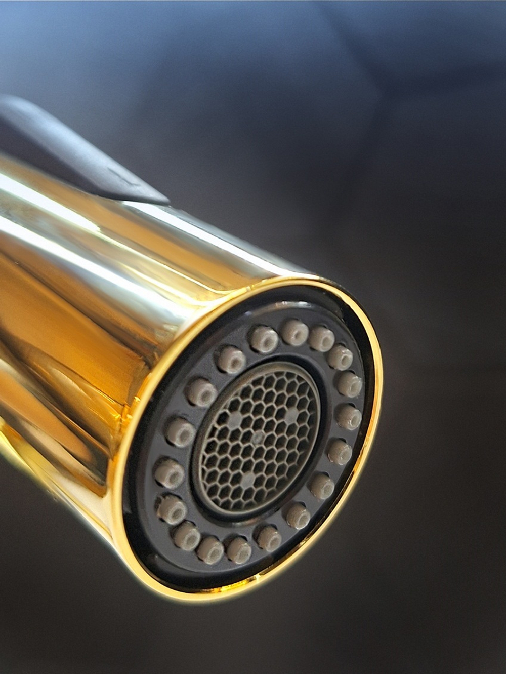 Смеситель для кухни с гибким изливом AltroBagno Flusso 050205 Gl