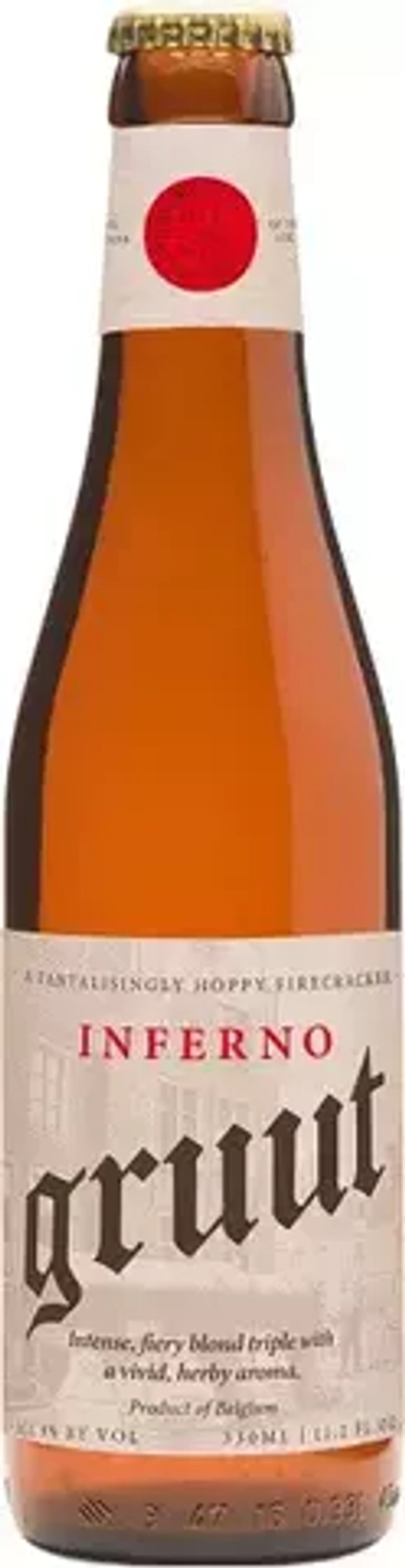 Пиво Грют Инферно / Gruut Inferno 0.33л - 1шт
