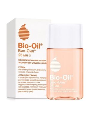 Bio-Oil Масло косметическое от шрамов растяжек неровного тона 25мл