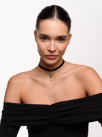 Колье "Matilda green" Gold