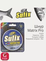 Плетеный шнур рыболовный Pro 135 м 0,18 мм 13,5 кг 1