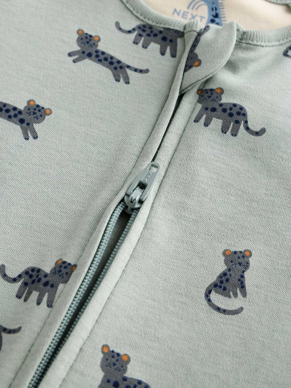 Комбинезон / Cлип для малышей Next B83-299, 3 шт., Бежевый, Светло-зеленый, Голубой