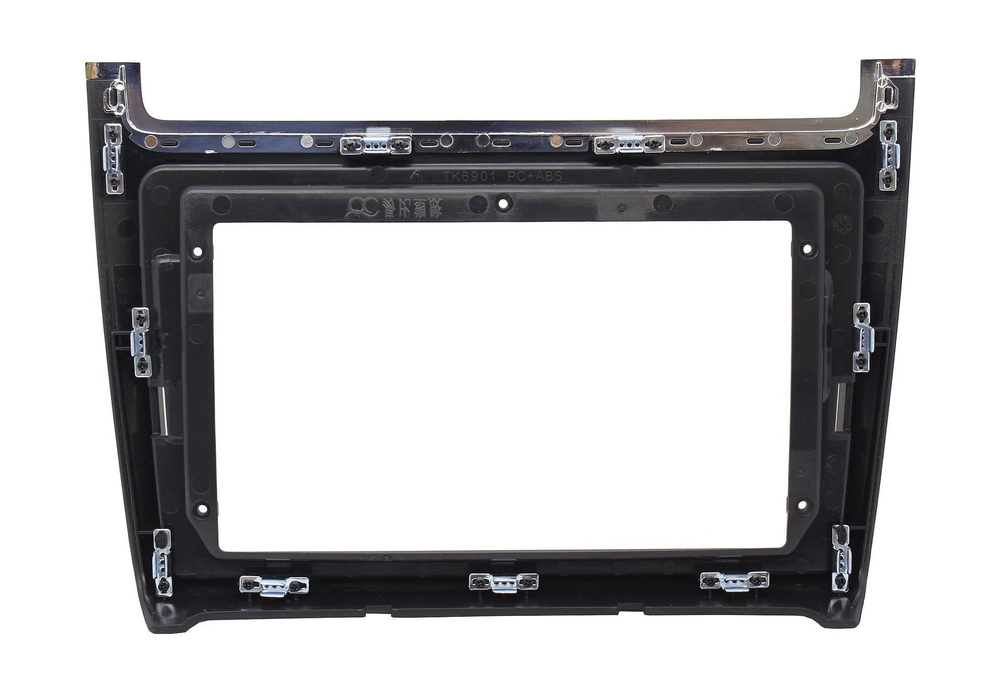 Переходная рамка магнитолы VOLKSWAGEN POLO 2009-2020 9 дюймов