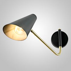 Настенный Светильник Nati Black Brass By Imperiumloft