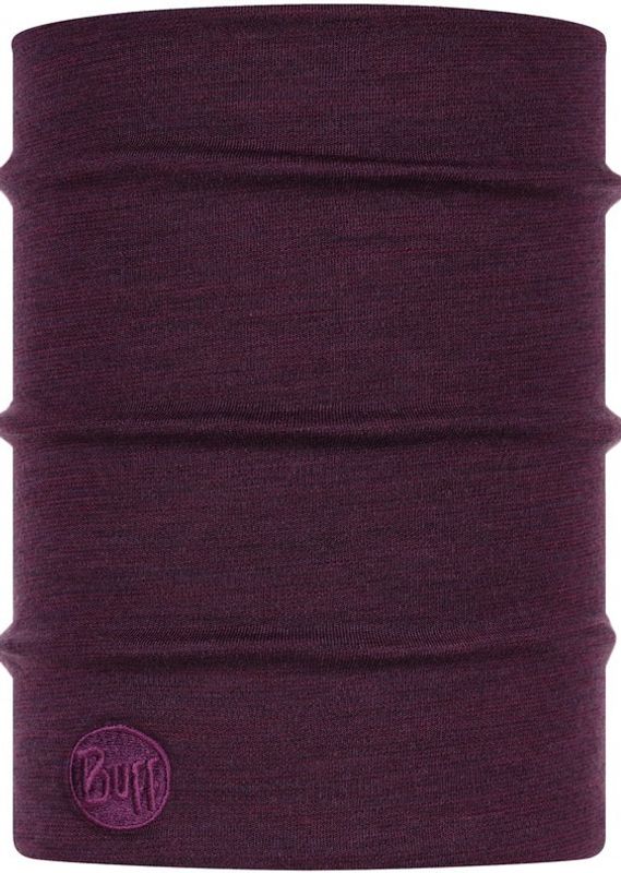 Теплый шерстяной шарф-труба Buff Wool heavyweight Purplish Multi Stripes Фото 1