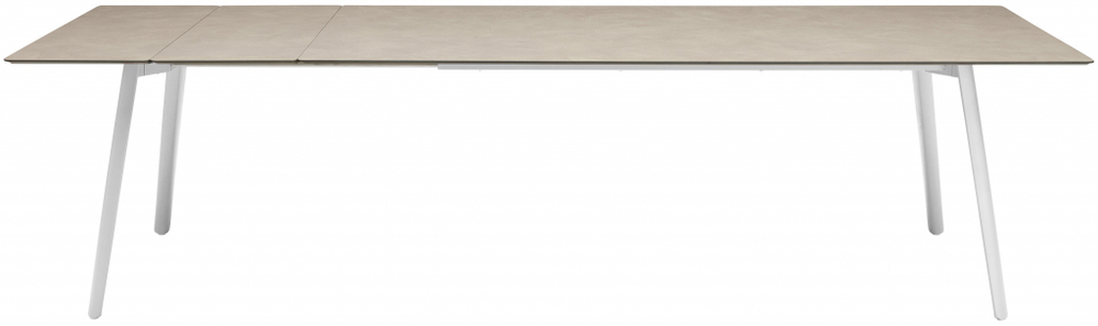 Стол ламинированный раздвижной Scab Design Squid Extendable, белый, тортора шпатель