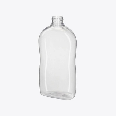 Флакон 500 мл 28 мм ПЭТ плоский