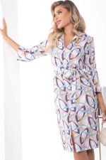 Платье "Мира" (геометрия) П7410 LT Collection (Акция)