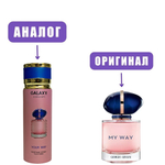 GALAXY YOUR WAY deo 200ml lady (версия Giorgio Armani My Way)