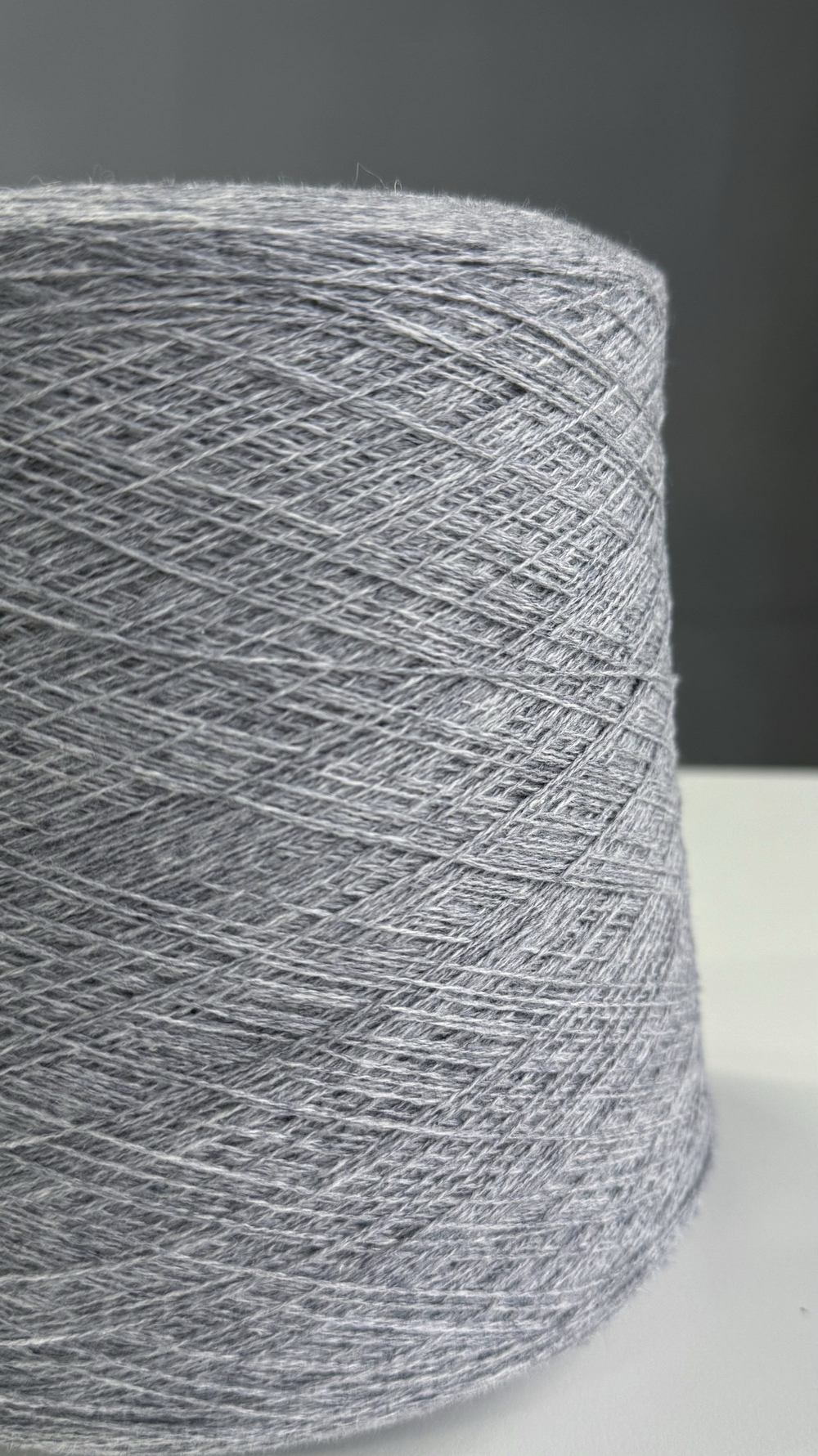 Пряжа Mongolia Cashmere 26/2 (100% кашемир) 1300 м/100 гр, серый меланж