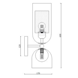 Оригинальный Настенный Светильник Catch Wall Elite By Imperiumloft