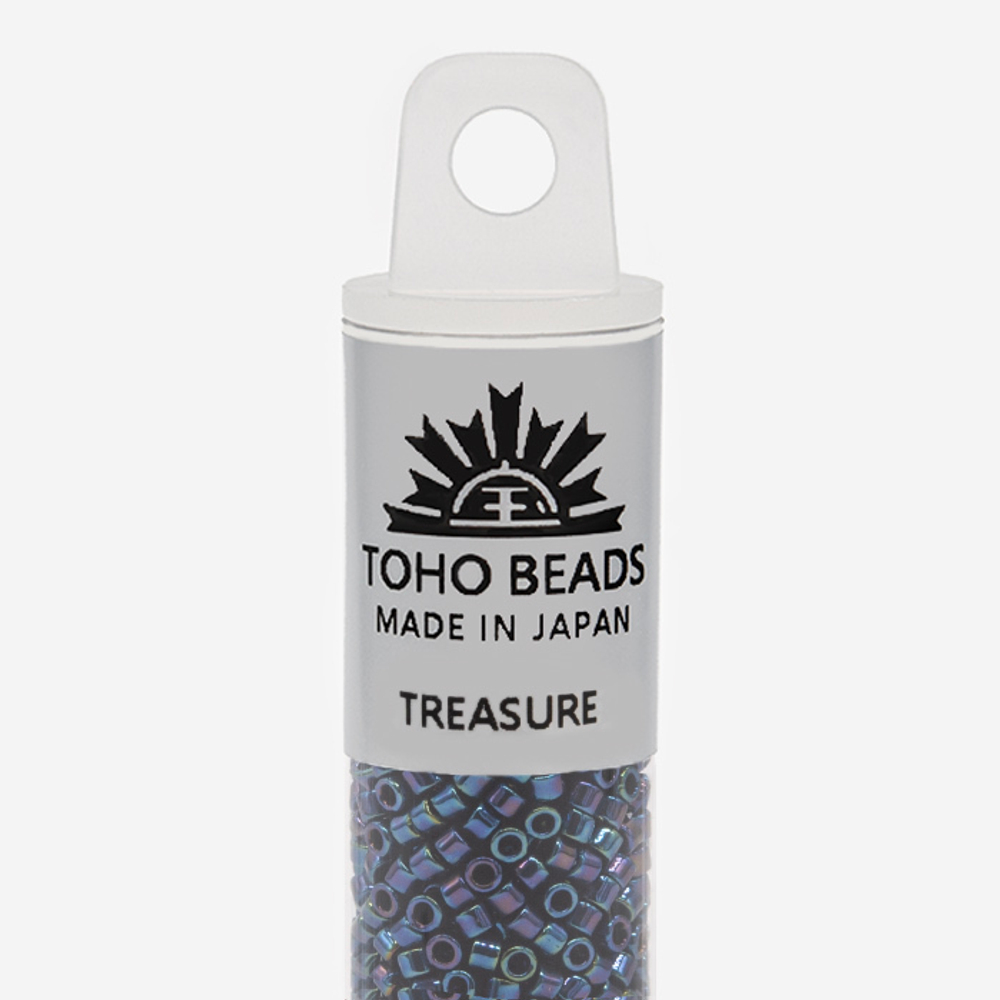 Японский бисер TOHO Treasure (№88), металлизированный, непрозрачный глянцевый