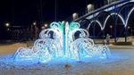 световой фонтан Тауфун