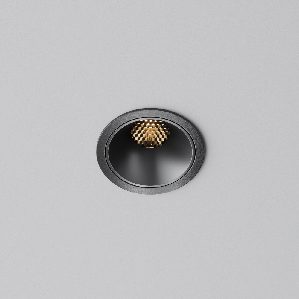 Встраиваемый светодиодный светильник Maytoni Alfa LED DL043-01-10W2.7K-RD-B