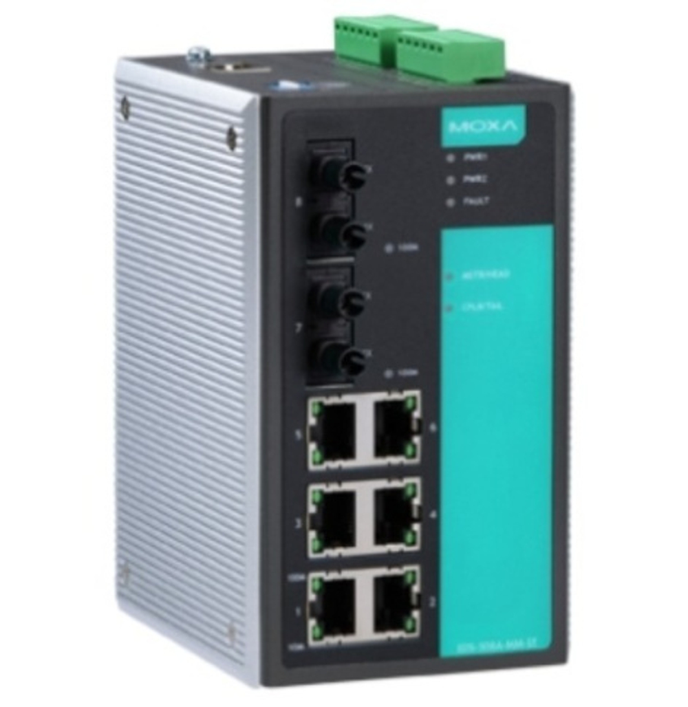 Коммутатор управляемый MOXA EDS-508A-MM-ST