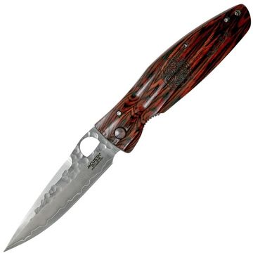 Складной нож Mcusta Tokugawa Ieyasu SPG2 blade Red Pakka Wood handle MC-0183G c клинком из стали SPG2 (SG2) рукоять дерево (Pakka wood)