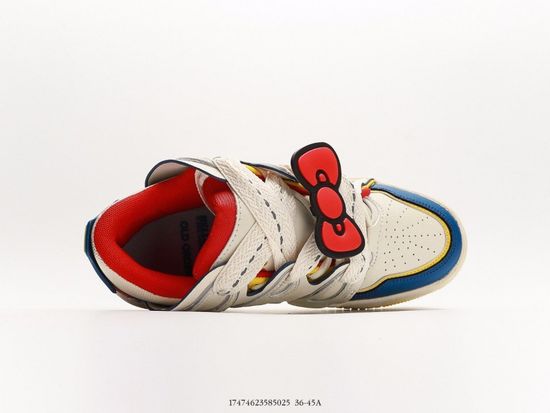 Кроссовки Old Order Skater 001 White/Blue/Red