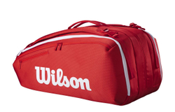 Теннисная сумка Wilson Super Tour 15 PK 2025 - Red